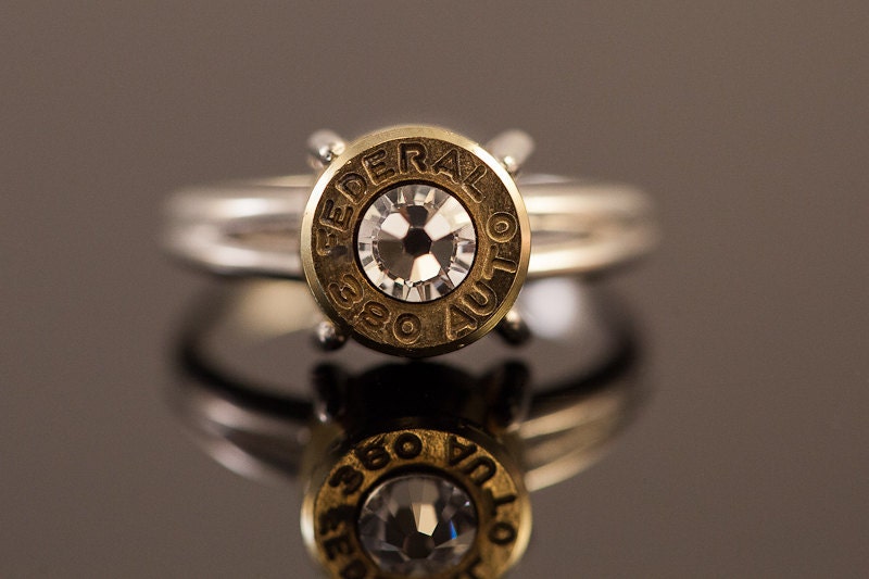 wedding rings as bullet