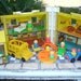 Fisher Price House, vintage 1969, dollhouse, little people, dollhouse furniture,