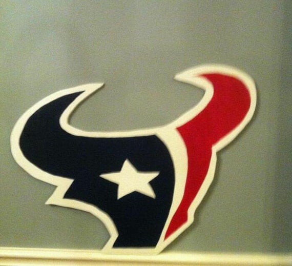 Items similar to Houston Texans Indoor/Outdoor Handcrafted Wall Decor