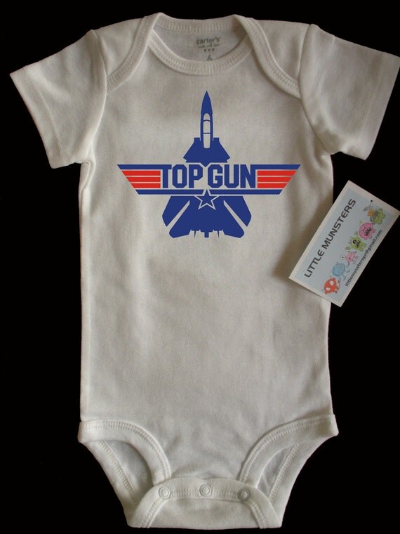 Items similar to Top Gun Baby Onesie on Etsy