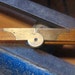 Antique Folding Wood and Brass Rule No. 31, H. Chapin, 1 U.S. Standard