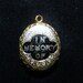 Reserved for M Victorian -Georgian Mourning Locket, 9 K Gold, Hand-etched, Gorgeous 1800s Civil War Era