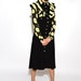 RESERVED vintage 1970's Ossie Clark couture line Celia Birtwell print dress gown museum piece