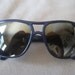 Vuarnet Skilynx Pouilloux Aviator Sunglasses navy blue frames with brown lenses Vintage 1980's