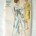 SALE Vintage Vogue Robe Pattern, Vogue 6868, Very Chic, Mad Men, 1960s