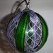 Zanfirico and Adventurine Ornament.