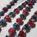 ANTIQUE French Ombre Ribbon Garland