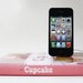 Foodie Cupcake Lover Recipe Book Apple iPhone 4S Charging Dock