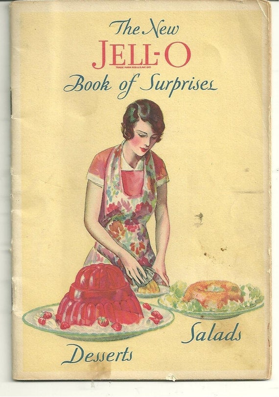 COLLECTIBLE JELLO Vintage Recipe CookBook 1930 New by turnabout01