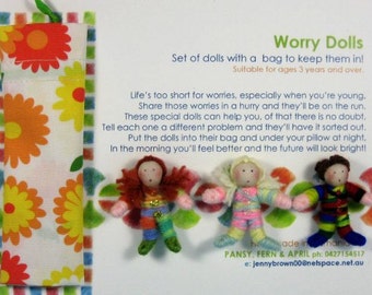 Worry Dolls Set