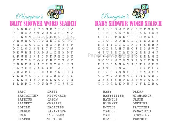 create your own word search pdf
