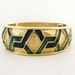 vintage Pedre 1980s clamper bracelet hidden watch. THE PERFECT COMBINATION.
