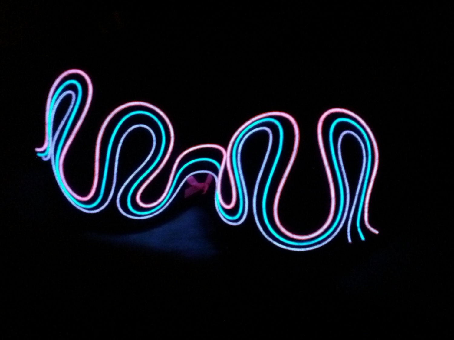 Light up bra ANIMATED El wire bra Sound responsive curvey