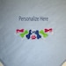Personalized Pet Blanket for Dog Cat or Puppy. Handcrafted with a Colorful Bone Design. Light Blue Fleece. Larger Size 28" x 40"