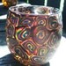 Peek-a-Boo Dark Prizm Rainbow Candle Holder