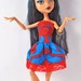 Monster High doll dress Adorably strange print short dress