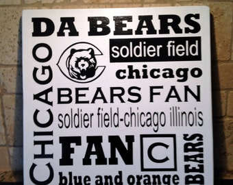 Chicago Bears Wall Art chicago bears wall art | etsy Chicago Bears Wall Art chicago bears wall art | etsy
