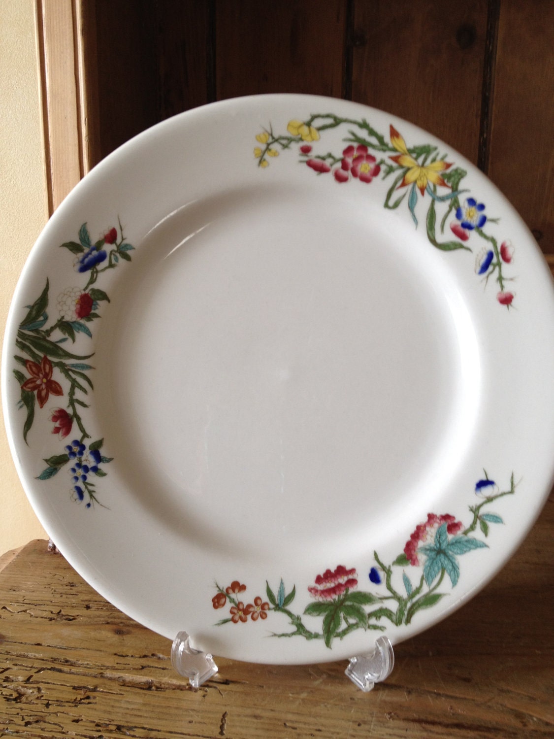 Vintage Syracuse China Floral Plate