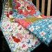 ON SALE! Baby quilt- patchwork Alexander Henry "Farmdale"