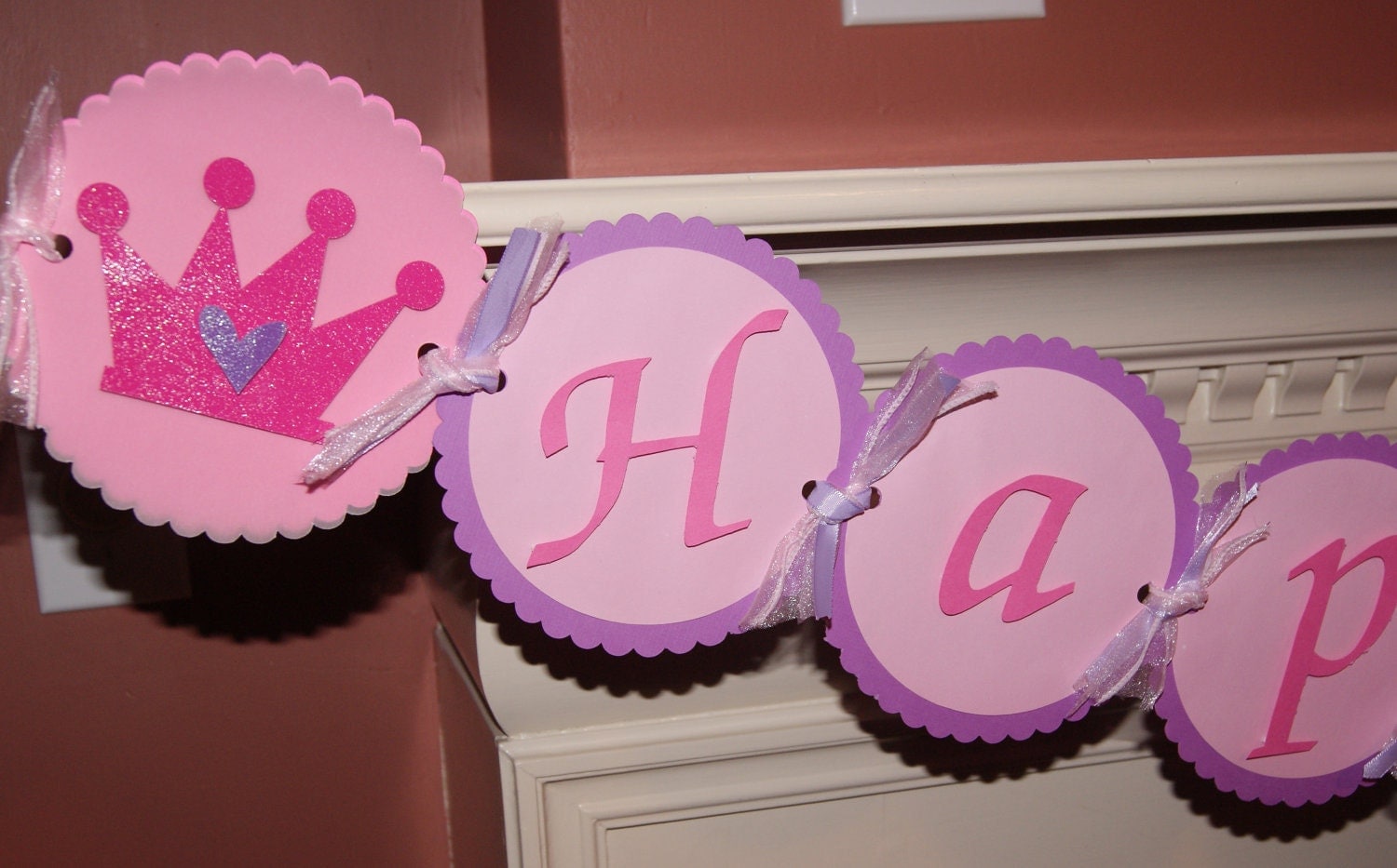 Princess Banner Birthday Banner Princess Party