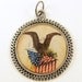 Eagle Pendant - American Flag Red White Blue Patriotic Jewelry Charm