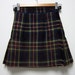 SALE: Early 90s Short Schoolgirl Mini Kilt - Buckles - Sassy - Size 8