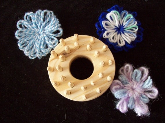 Double Daisy Loom / Flower maker by woodnwotnots on Etsy