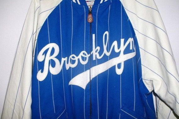 Vintage Brooklyn Dodgers 1955 Baseball Jacket
