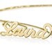 Name Necklace 14k Solid Gold - Personalized necklace Custom Made Any Name