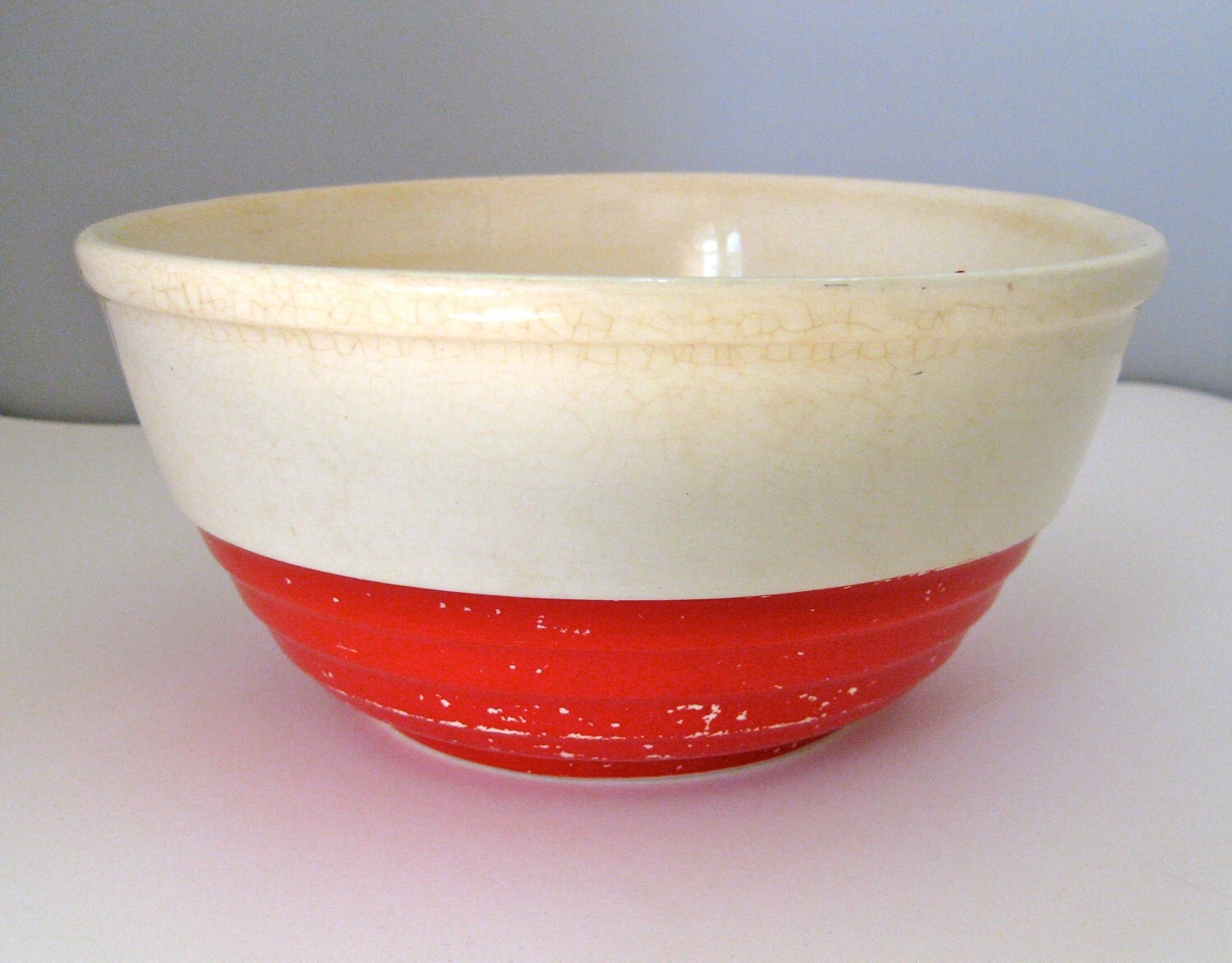 Universal Potteries Mixing Bowl by Bicibell on Etsy