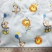 H-038 / Stretch Fabric for make doll cloth / 50 cm x 50 cm.