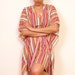 ALL LINED UP Cotton kaftan dress in a striped print. Perfect as lounge wear, beach cover up or summer dress. Great gift for her.