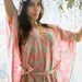 Limited edition. ELVEN SONG long romantic cotton kaftan maxi dress. Hospital gown, lounge wear or summer dress. Maternity dress.