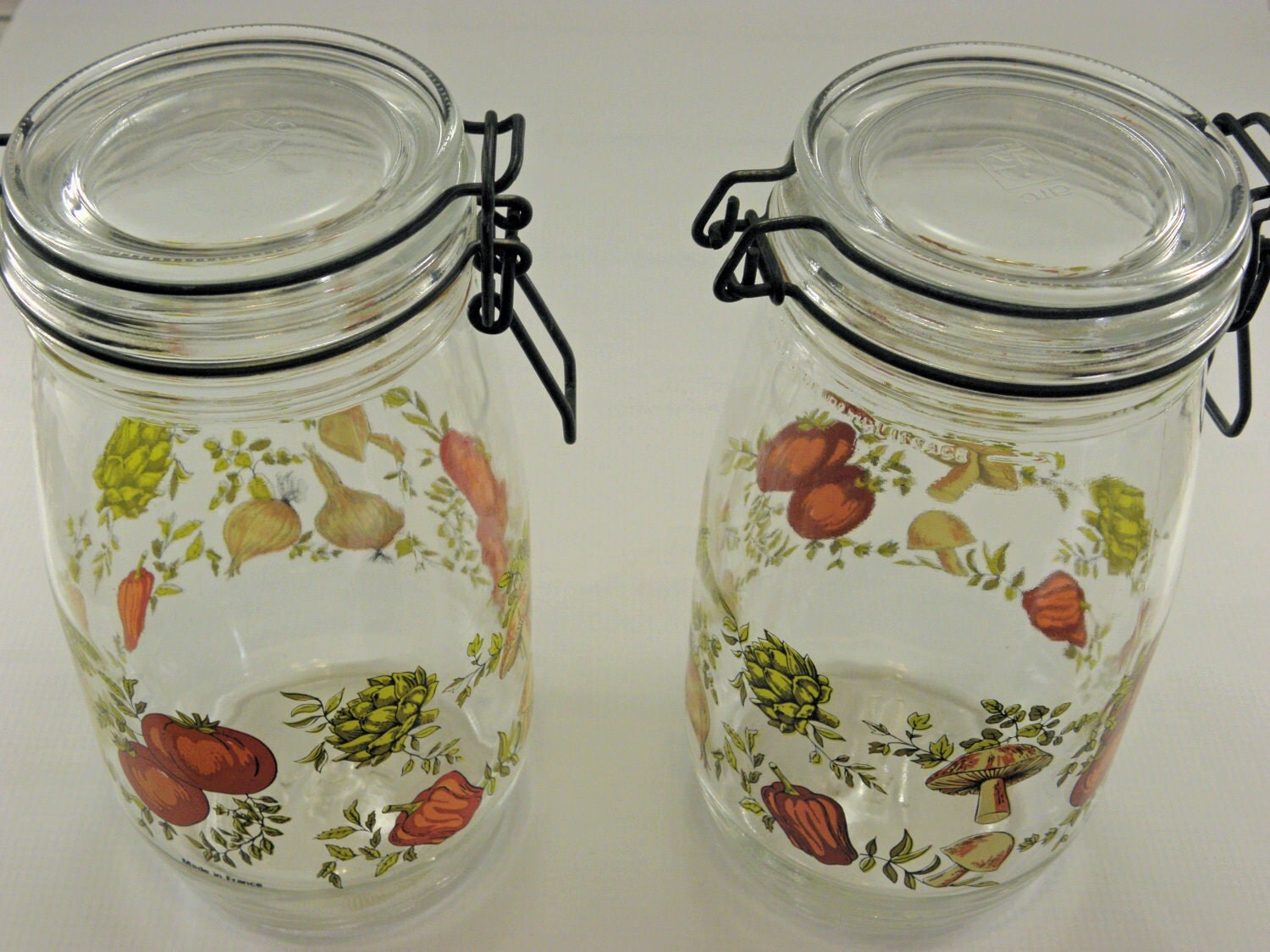 Vintage Pyrex Storage glass Jars canisters Corningware French
