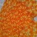 Vintage crochet table runner, couch cover, or scarf