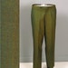 Vintage Mens Pants Trousers 1950s 1960s TRUE SHARKSKIN Preppy Green Mens Vintage Pants Trousers 33S