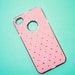 iPhone 4 and iPhone 4S Baby Pink Rhinestone case