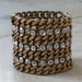 Haute Couture Mod Retro Goth 1960's Chain Link Bracelet