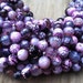 Agate, Purple,Violet, Lilly, Dragonvein, White, Round, Faceted, Gemstone Beads, 8mm, Full Strand, Semi Precious Beads, Wrap Bracelet Beads