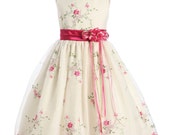 Items similar to Beautiful Spring/Summer Girls Dress on Etsy