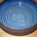 Light Blue and Green Swirls Bowl