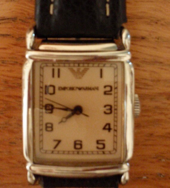 Vintage Mint Condition Emporio Armani Battery Wrist Watch