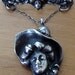 Art Nouveau Sterling Gibson Girl Brooch
