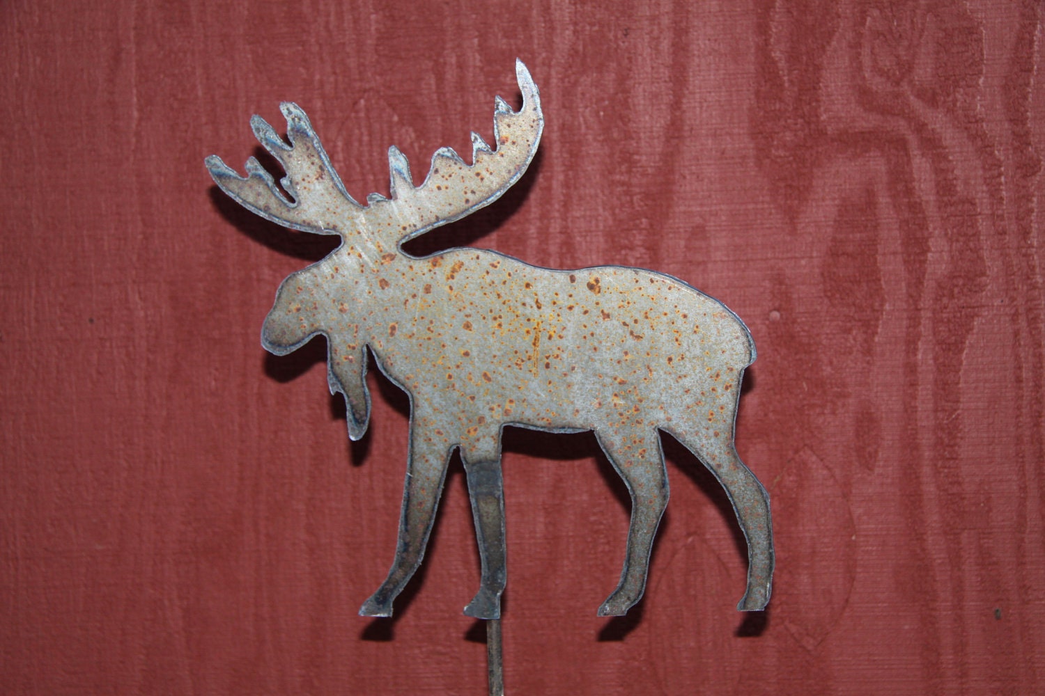 Metal Moose Yard Art