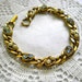 Vintage GOLDETTE NY Victorian Revival BRACELET faux pearls and turquoise