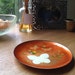 Vintage Elly Edwards Enameled Copper Plate