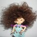 Hot Chocolate Brown Tibetan Lamb Fur wig for Realpuki