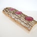 Triple Tea Light Candle Holder Rustic Wood Decor Sassafras Bark Covered Tree Branch Log Tealight