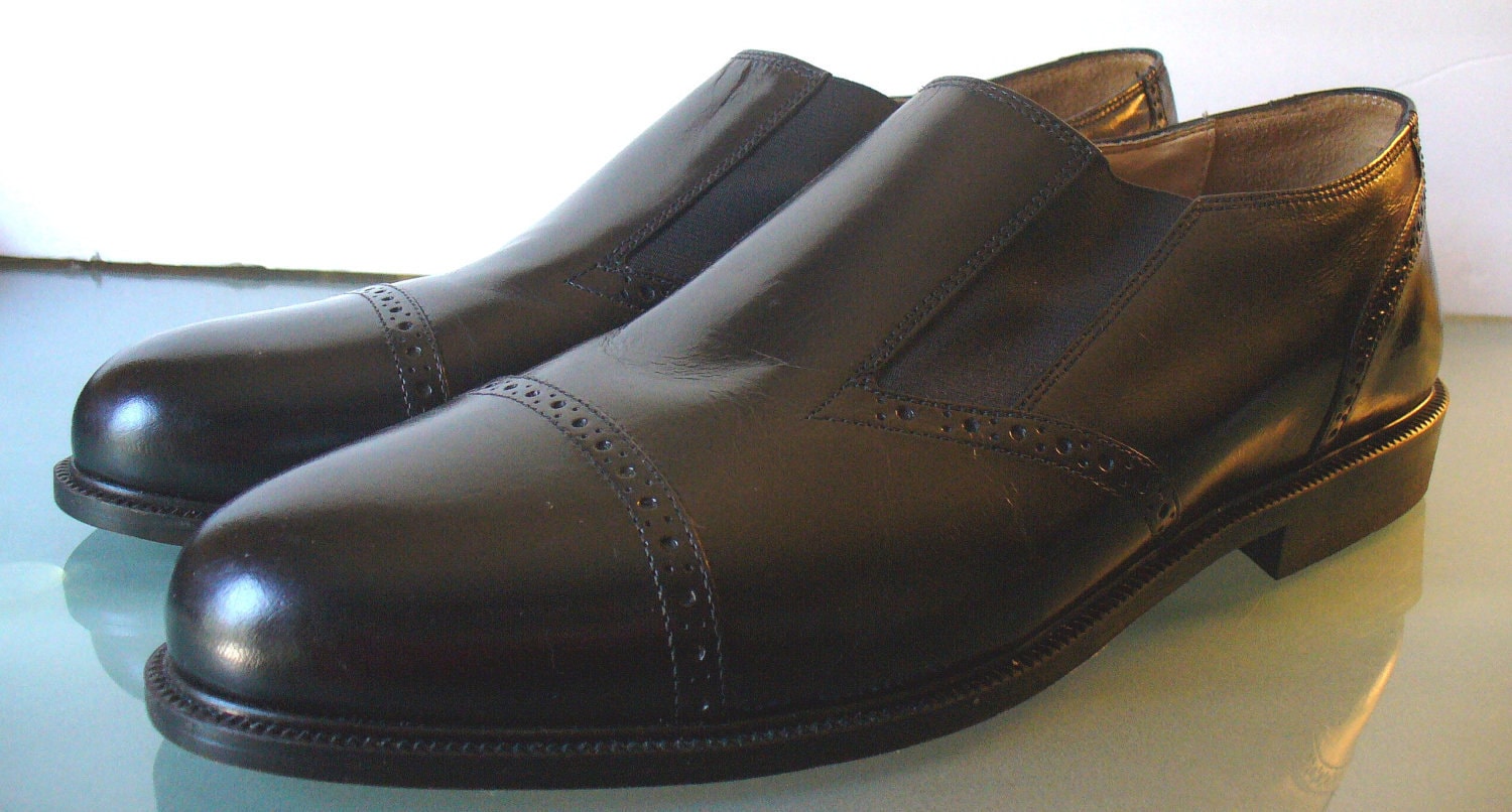 Vintage Men's Formal Dress Shoes Made in Italy 12D