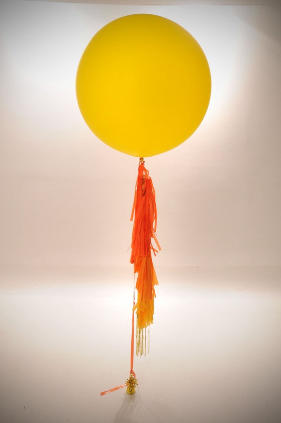 Items similar to Sunburst yellow gold orange Custom Creation Big Round